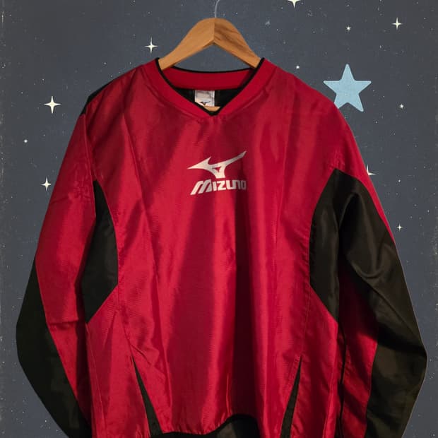 MIZUNO 빈티지로고트레이닝탑 남녀공용