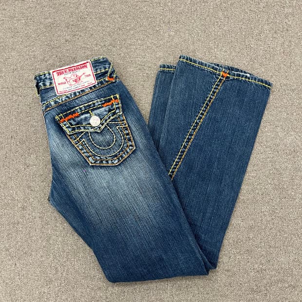 TureReligion washed jeans