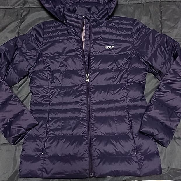 르까프 구스경량패딩 90 여성55 가슴46 기장63