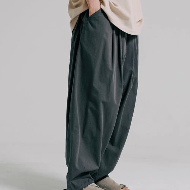 [M] 제멋 스콘 와이드 벌룬팬츠 2팩