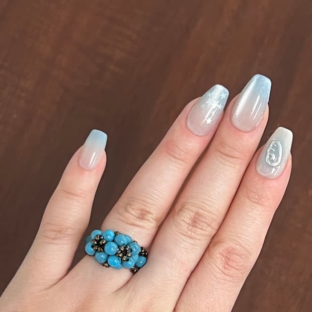 Vintage 비즈 반지