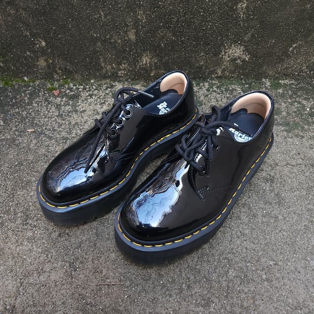 [6UK] 닥터마틴 1461 쿼드 블랙 ( 250~255)