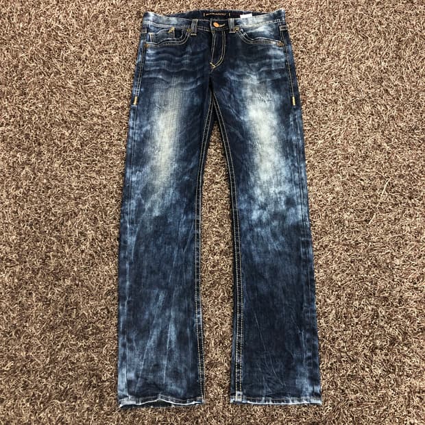 버커루 워싱 데님 팬츠 