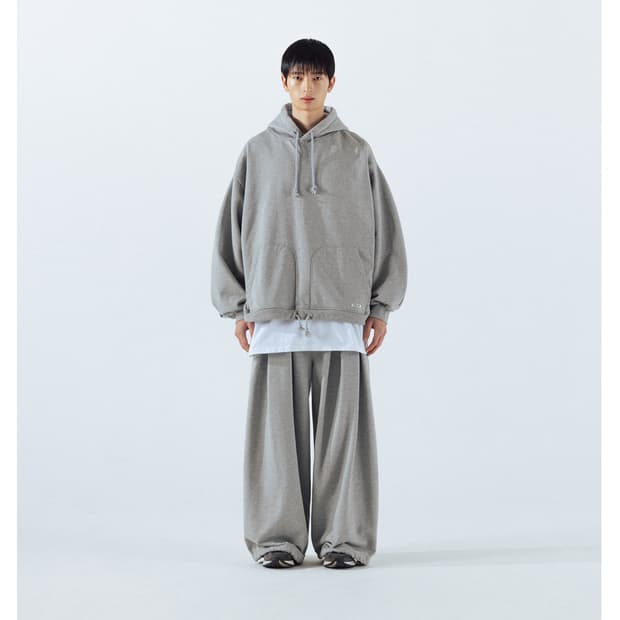 앵글런 트레이닝 셋트 회색