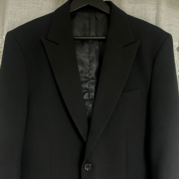 (핏 보장) Black homme shining blazer