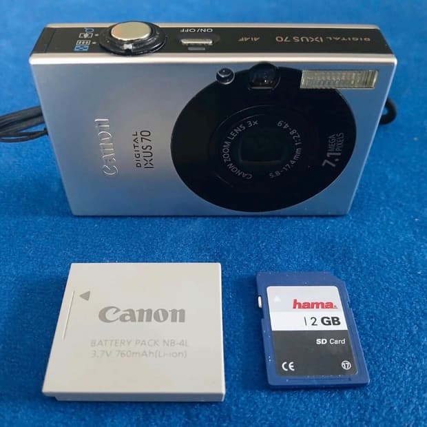 인기 ✨ 캐논 익서스 ixus 70 디카