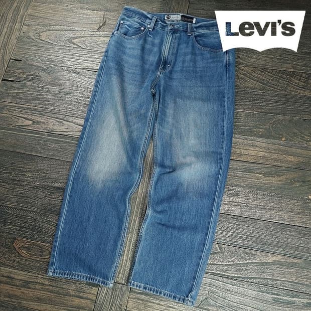 [리바이스] 실버탭 루즈핏 데님 팬츠 청바지 M19990