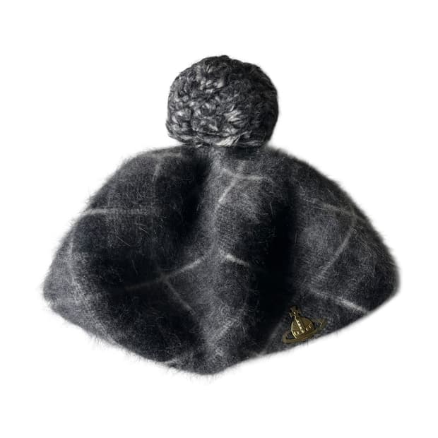 [Vivienne Westwood] 비비안웨스트우드 앙고라 베레모