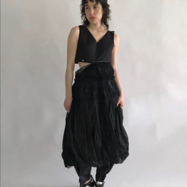 에옹쓰 샤샤 원피스 25SS 블랙