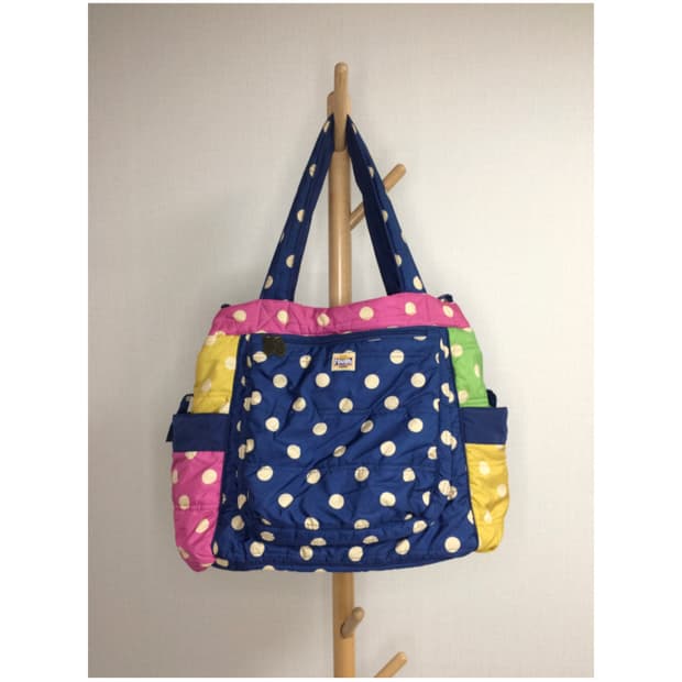 빈티지 컬러풀 도트 땡땡이 숄더백 크로스백
