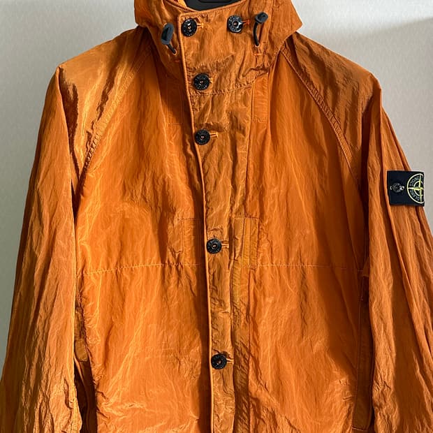 스톤아일랜드 나일론메탈 이중후드 자켓 L(105) 국내판