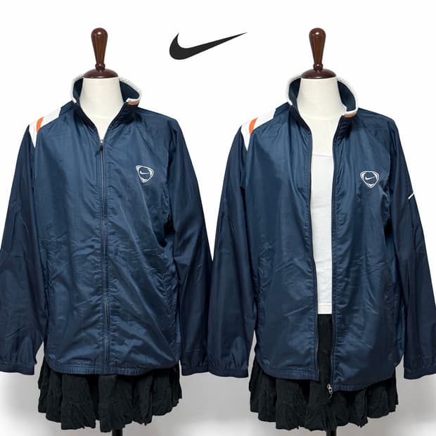 나이키 빈티지 네이비 윈드브레이커 집업 자켓 95 (M)