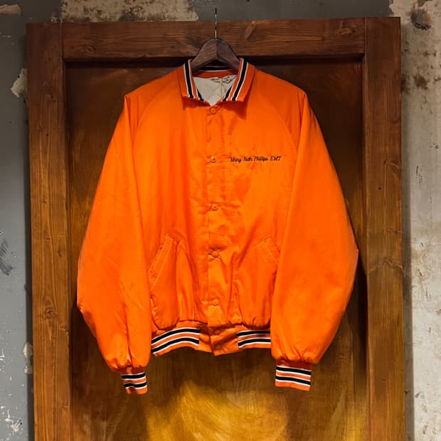 빈티지 Ambulance 스타디움 자켓 (L)