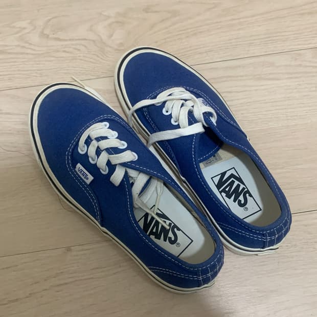 반스 어센틱 블루 225