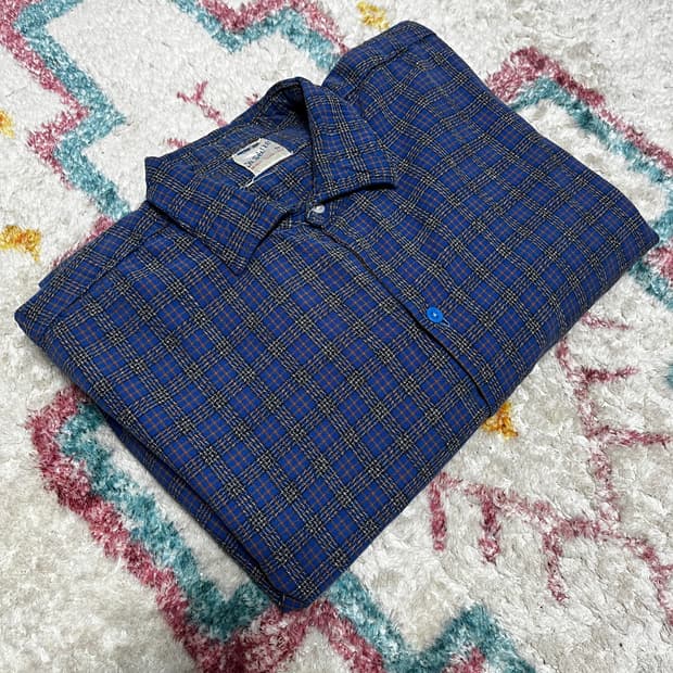 50s FRANCE Fullover Shirt 풀오버 워크셔츠 