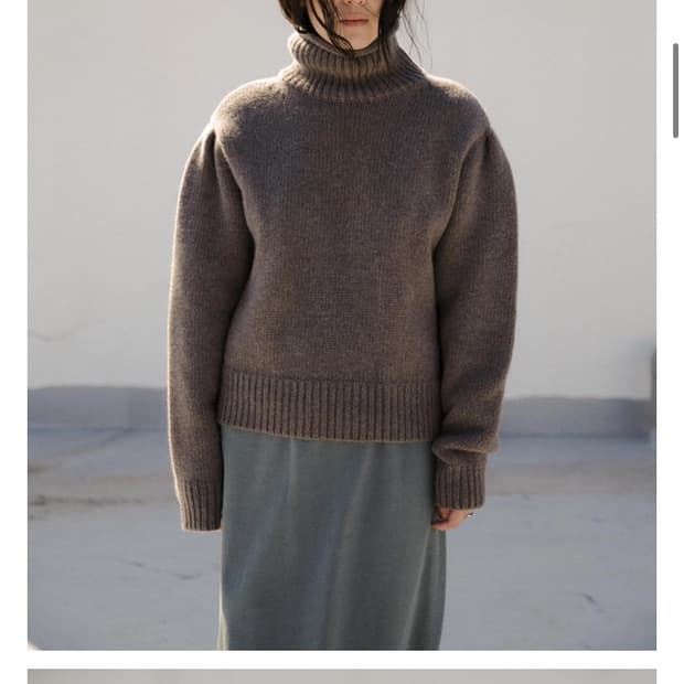 Pulajournal 뿔라 터틀넥니트