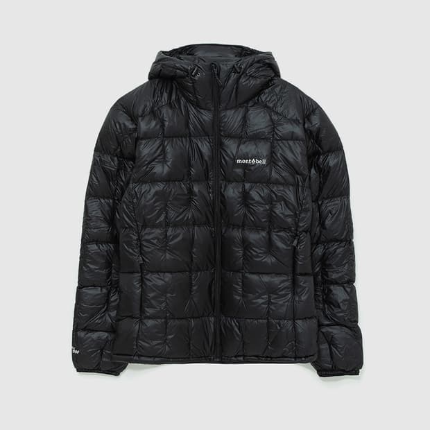 M 몽벨 플라즈마1000 알파인 다운 파카 패딩 블랙 미개봉 판매