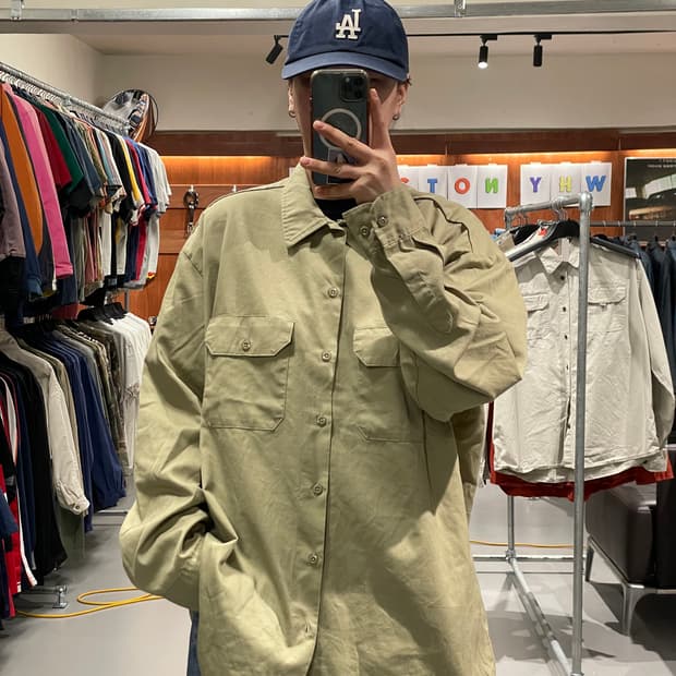 디키즈 워크 셔츠  