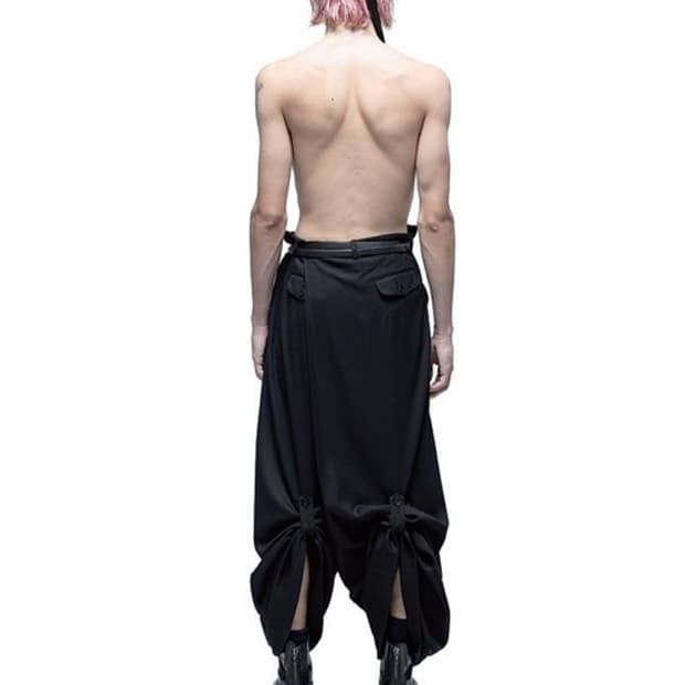 새상품 율리우스 울 비스코스 팬츠 1사이즈