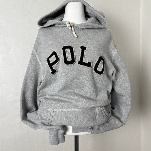 폴로 빅로고 후드티