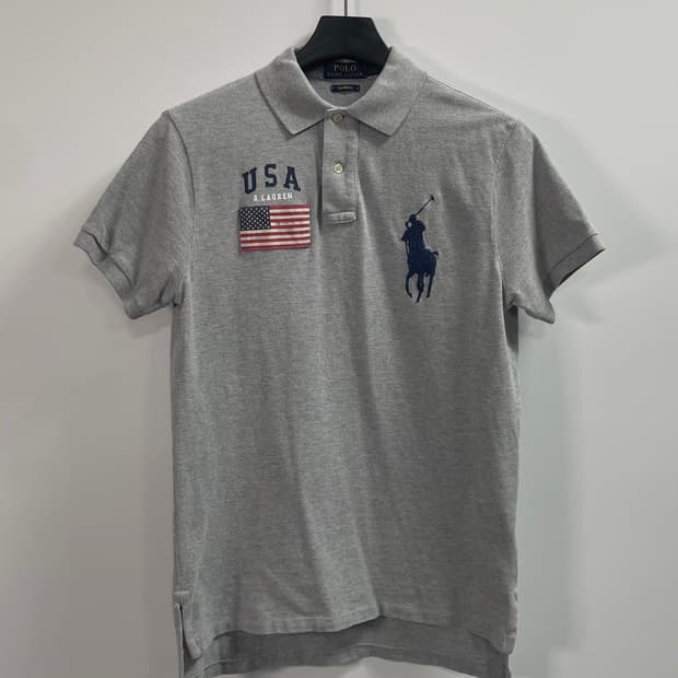 폴로 랄프로렌 USA 빅포니 반팔 카라티 (on.637)  