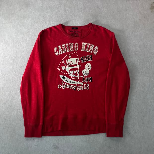 100 usa 빈티지 프린팅 맨투맨