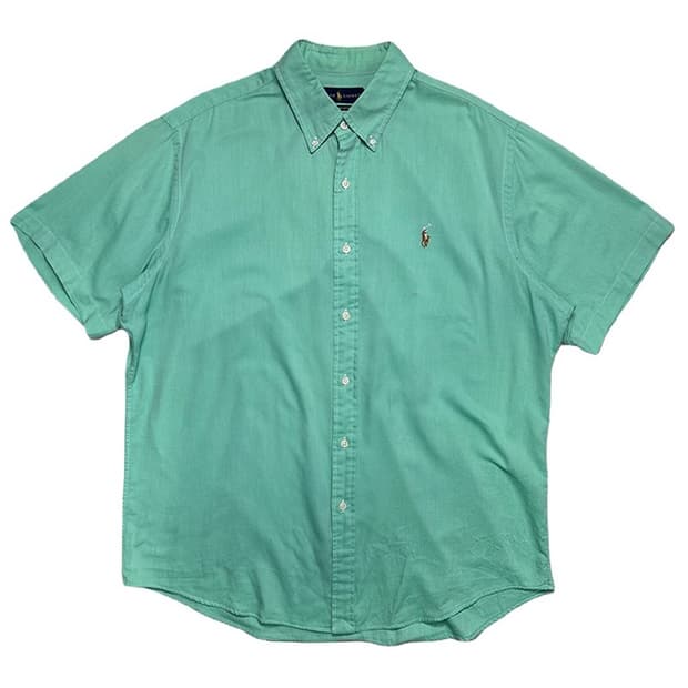 POLO RALPH LAUREN 반팔 셔츠 민트 XL