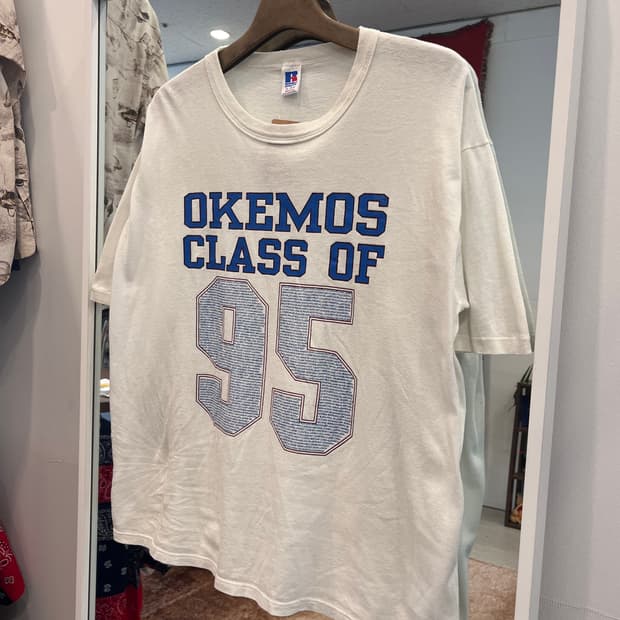 90s Russell 러셀 CLASS OF 95 반팔 티셔츠 (USA)