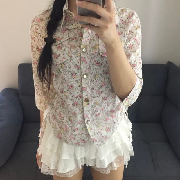 Liz Lisa 리즈리사 히메갸루 페어리 셔링 셔츠