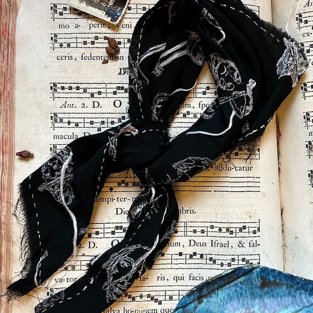 archivio j.m. ribot 스카프