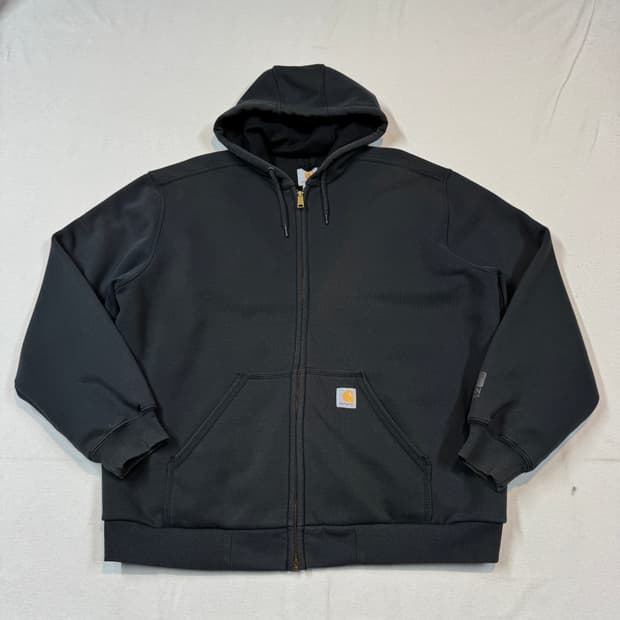 L) 칼하트 레인디펜더 워크웨어 써멀 후드집업