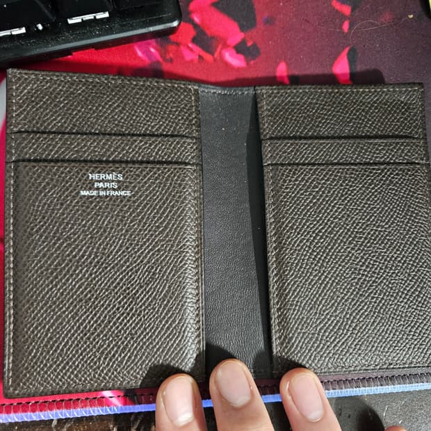 에르메스 유클리드 카드지갑