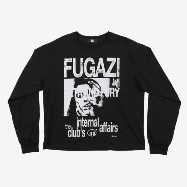 Fugazi Long Sleeve T-Shirt_[Black]