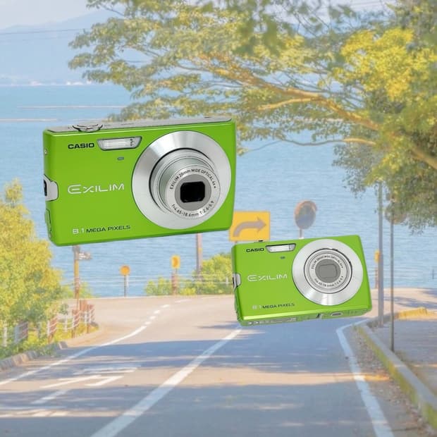 레어컬러!) 카시오 엑슬림 z150 exilim 빈티지 디카