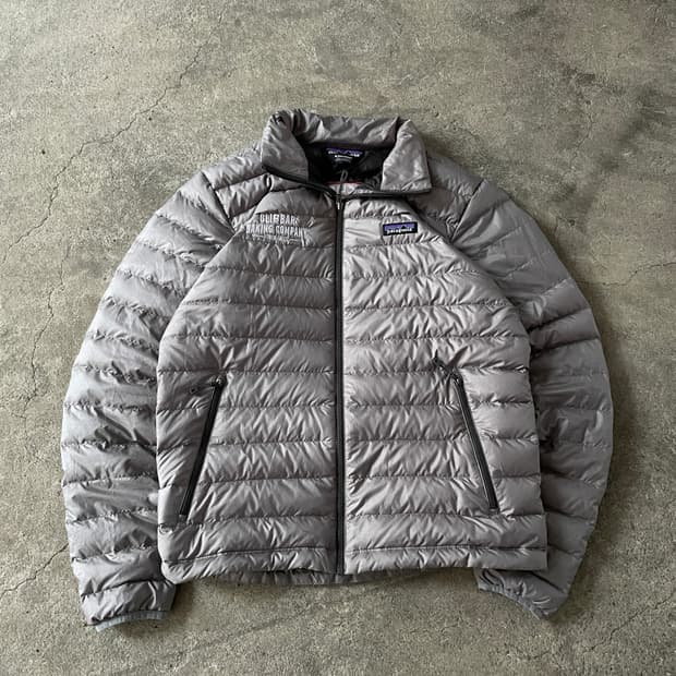 Patagonia Metalic Silver Goose Down