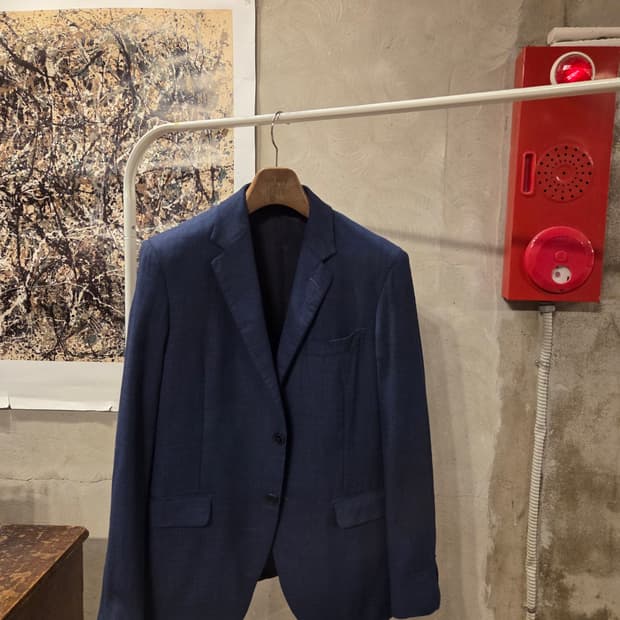 바니스뉴욕 홉색네이비자켓