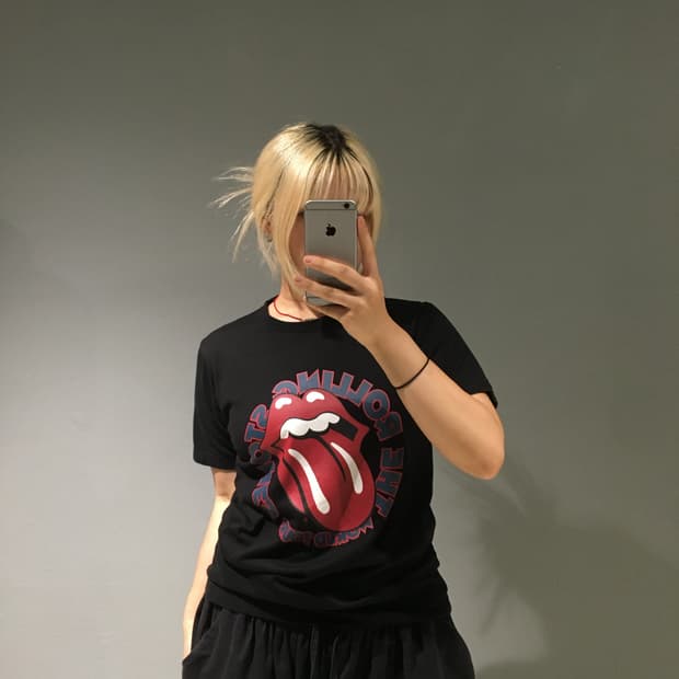 The Rolling Stones printing tee