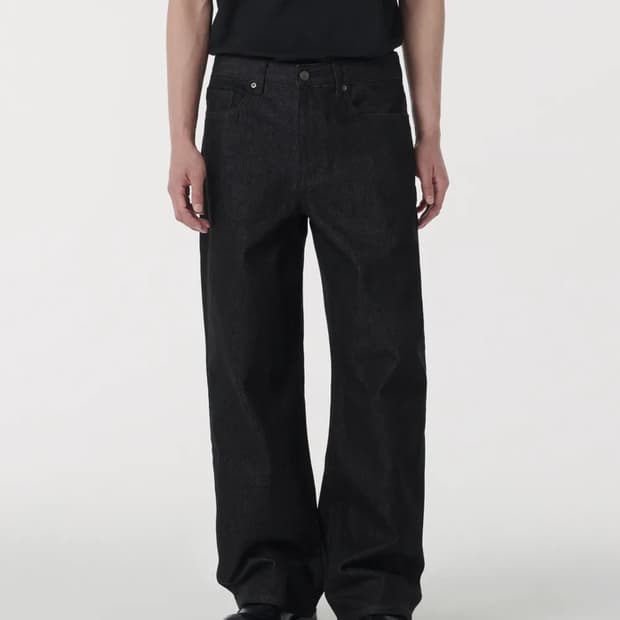 무신사 스탠다드 와이드 데님 팬츠 (새상품)