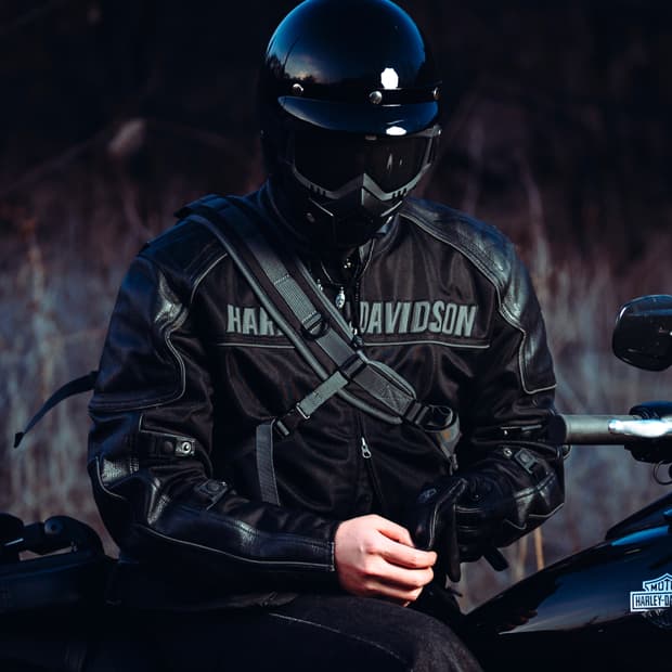 할리데이비슨 블랙오크 방수 메쉬 자켓