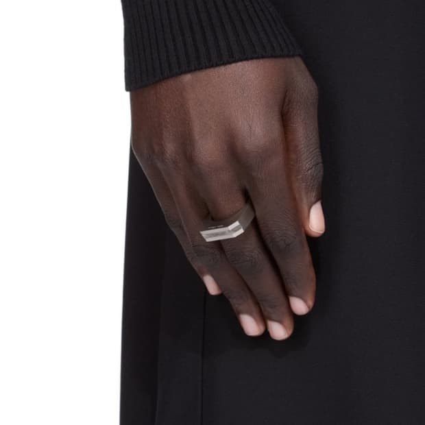 릭오웬스 실버 반지