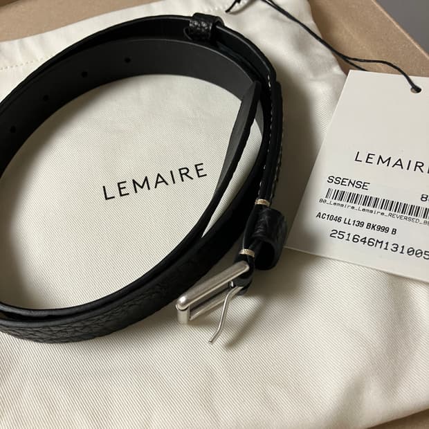 (80) 르메르 리버스 벨트 그레인레더