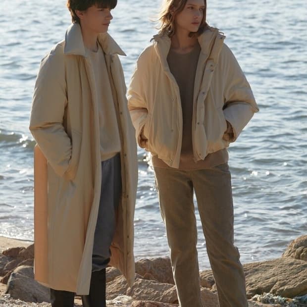 에이치에이트 COMMA 숏 패딩