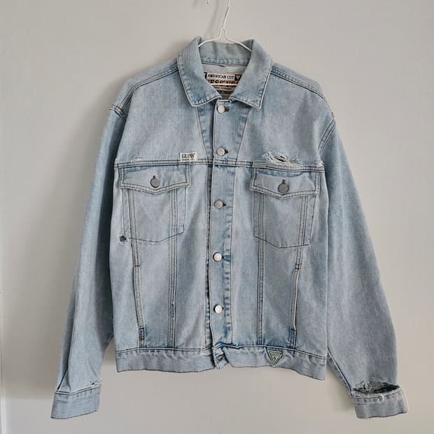 90s 올드 게스 Guess 데님자켓
