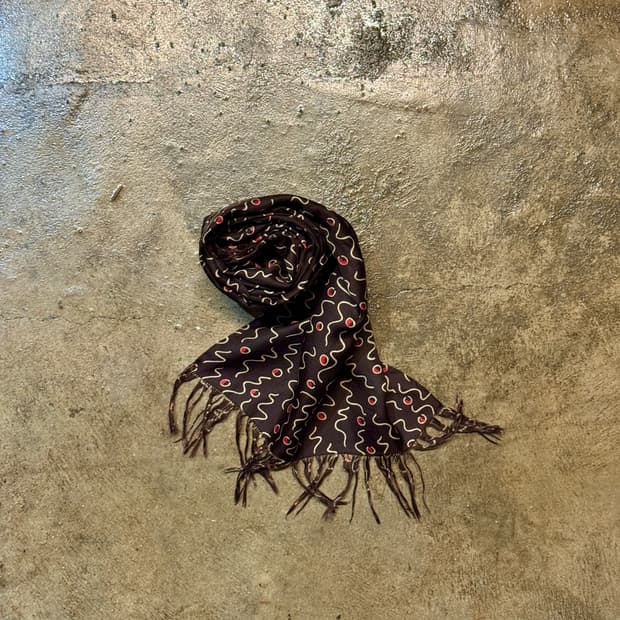 OS ) Japanese Vintage Pattern Muffler