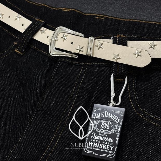 🌗 Star stud belt / 스타 별 스터드 웨스턴 벨트