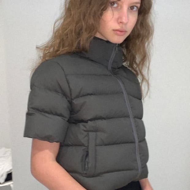 스무드무드 Berliner Half Sleeve Puffer Jacket