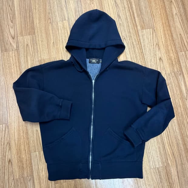 RRL fleece full-zip hoodie 후드집업 L