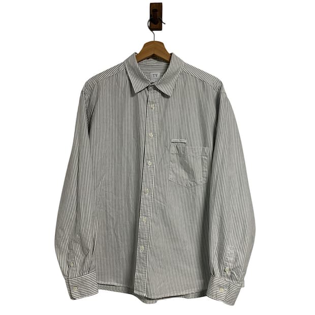 2025 틀영 올데이 스트라이프 셔츠 L