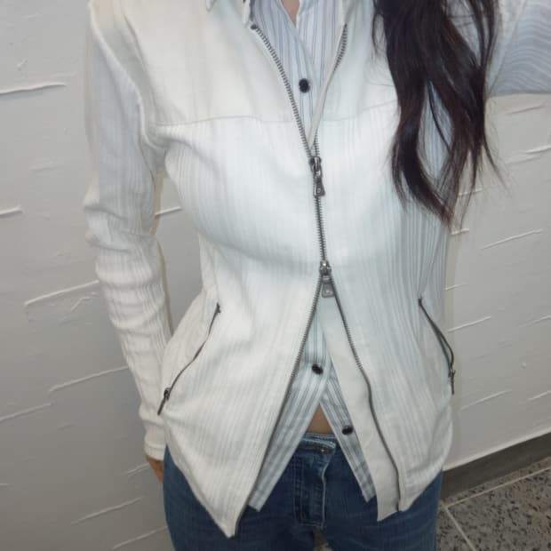shirts detail knit cardigan