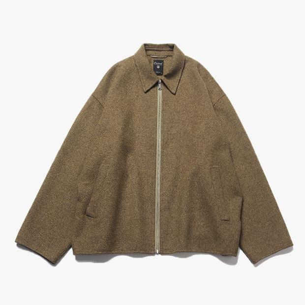 ORCIVAL - 23FW WOOL RIVER ZIP JACKET
